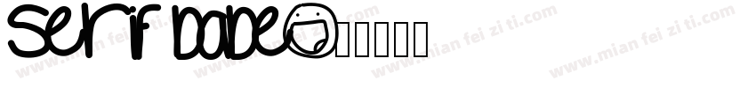 serif babe字体转换